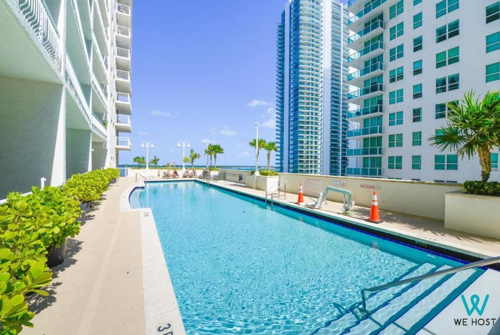 We Host - Amazing Condo Brickell With Ocean-Pool View Miami Buitenkant foto